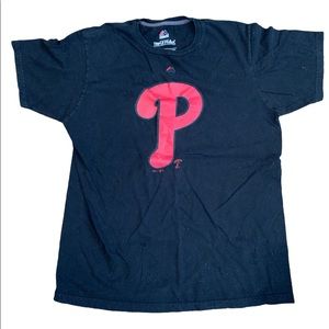 Philadelphia Phillies T-Shirt by Majestic Size L